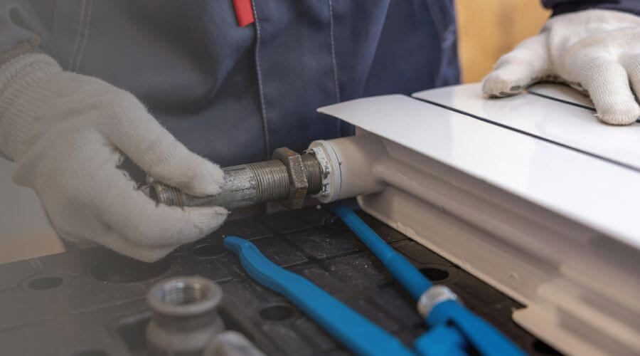 Professional water heater repair in Covington, OK